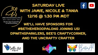 BellaTube Live with Jamie, Nicole, Tania and Guest Sponsors for #betheherodpalong