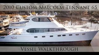 2010 Custom Malcolm Tennant Power Catamaran Walkthrough