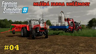 KONEČNĚ ZETORY V AKCI - Mléčná farma | Agrovation Kněžmost | Farming Simulator 22 | #04