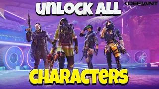 How To Unlock ALL Characters | XDefiant