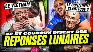 JP ET COUDOUX DISENT DES RÉPONSES LUNAIRES "DONALD PRUNK, CLAOTIQUE, CANDAVID"😂😂😂JP PORMANOVE NARUTO