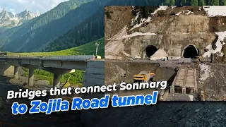 Bridges that connect Sonmarg to Zojila Road tunnel