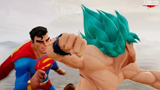Goku VS Superman - DC vs Dragon ball Super