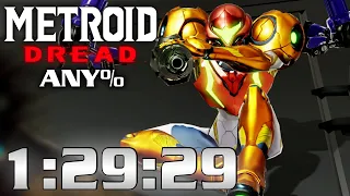 [PB] Metroid Dread Any% in 1:29:29