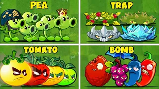 Random 12 Team Plants Battlez - Who Will Win? - Pvz 2 Team Plant vs Team Plant