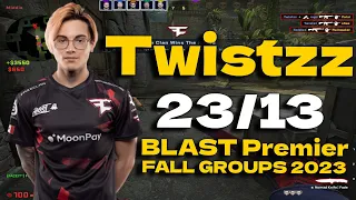 CSGO POV FaZe Twistzz (23/13) vs Liquid (ANCIENT) @ BLAST Premier Fall Groups 2023