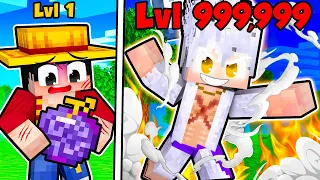 I Evolved GEAR 5 Luffy in Minecraft!