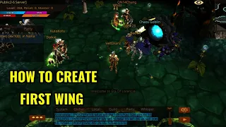 ERA OF LORENCIA | HOW TO CREATE FIRST WING