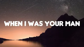 Bruno Mars - When I Was Your Man (Mix Lyric Video) | John Legend, Sam Smith,...