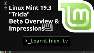 Linux Mint 19.3 "Tricia" Beta First Impressions