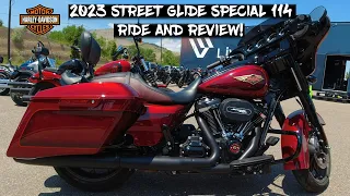 2023 Street Glide Special 114 Ride and Review!