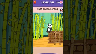 Buat panda senang - Braindom 3 level 341 - #shorts