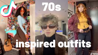 70s Inspired Outfits | TikTok Compilation ✨