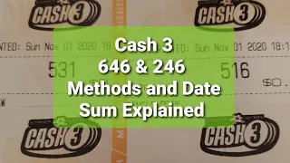 How to Win Cash 3 Using 646 and 246 Rundowns! Mississippi Lottery Cash 3 Pick 3 Predict & Eliminate!