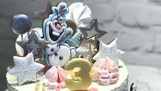 Как нарисовать снеговика Олафа из холодного сердца. How to draw Olaf the snowman from a cold heart