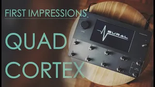 Neural DSP - Quad Cortex / Unboxing & First Impressions