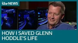 Glenn Hoddle joked about broken ribs with man who saved his life | ITV News