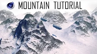 3D Mountains Tutorial ~ Cinema4D