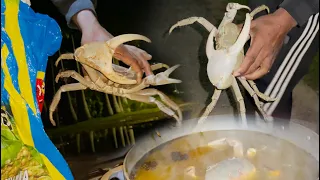 Giant Land Crab Catch and Cook Night Hunting in Jamaica