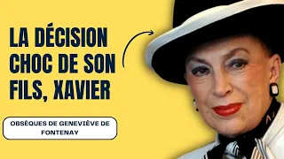 Obsèques de Geneviève de Fontenay, Révélation choc sur son fils et l'exclusion des Miss France !