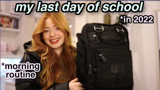 My last day of school in 2022 *school morning routine | Ruby Rose UK