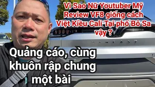 Cách YouTuber Mỹ Review Xe Vinfast VF8 Giống YouTuber Cali ở Phố Bô Sa | Tại Sao Vậy ?