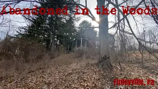 Scary abandoned house in the woods- Finleyville, Pa