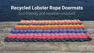 Recycled Lobster Rope Doormats