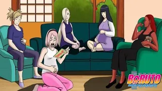 Los Mejores Momentos de las Parejas de Naruto Shippuden en Boruto como Familia