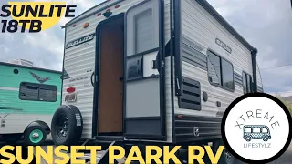 Tour the All-New Sunlite 18TB Camper from @sunsetparkrv6370!