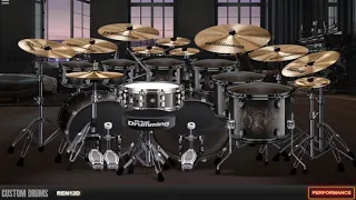 Maroon 5 - One more night drum cover (virtual drumming)