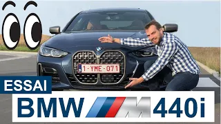 Essai BMW Série 4 M440i - Une calandre XXL pour cette petite M4