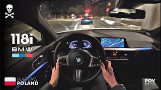 2024 Bmw 1 series M-Sport — POV Night Drive (Winter)