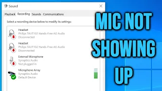 How To Fix Microphone Not Showing Up on Windows 10 [Complete Guide]