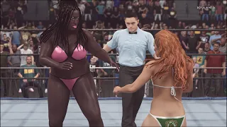 WWE 2K22 - Cathy Cummins vs. Becky Lynch - Royal Girl Fights 💜