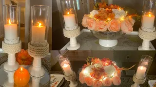 DIY Dollar tree centerpiece / thanksgiving centerpiece