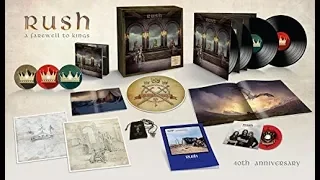 Unboxing Rush - A Farewell To Kings 40th anniversary (super deluxe Boxset)