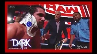 Seth Rollins Lesionado Resultados WWE RAW 28/05/2018 Braun Strowman vs Finn Balor