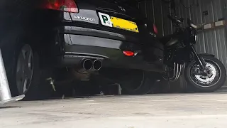 Peugeot 206 Gti 180 warm start sound