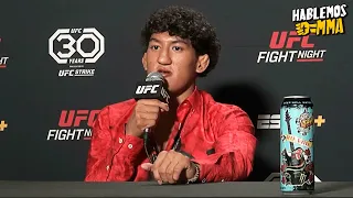 Raul Rosas Jr. REFLEXIONA sobre su primera DERROTA en UFC | Noche UFC