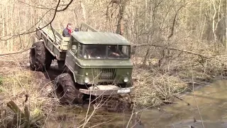 GAZ-66/газ 66 Offroad 4x4 Extreme Snow and Mud with Amazing Skilled Drivers Compilation