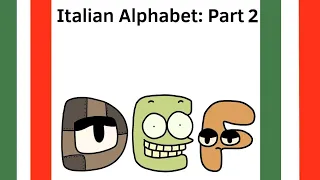 Italian Alphabet Lore: Part 2 (E-F)