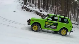 Lada Niva Vs Mitsubishi L200 Snow Offroad 2023