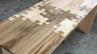 Amazing Woodworking. How to make a bench..