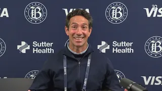 Bay FC Coach Press Conference After Bay FC 2-1 Loss To Chicago Red Stars in Womens Soccer