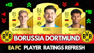 EA FC 24 | BIGGEST BORUSSIA DORTMUND RATING UPGRADES (FIFA 24)! 😱 🔥 ft. Brandt, Kobel, Moukoko...