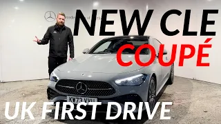 NEW CLE Coupé UK FIRST DRIVE! | 2024 Mercedes-Benz CLE AMG Line review and test drive