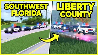 MAYOR ESCORT from SOUTHWEST FLORIDA to LIBERTY COUNTY! (Roblox RP)