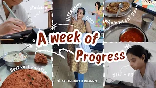 SMALL WINS TOWARDS BIG DREAMS ✌🏼| Productive Week 🤞🏼| Adulting 😵‍💫 | Real Life 💀 | Dr. ANUSHKA 👩🏻‍⚕️