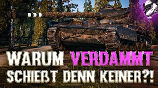 Warum verdammt schießt denn keiner?! [World of Tanks- Gameplay - Deutsch]